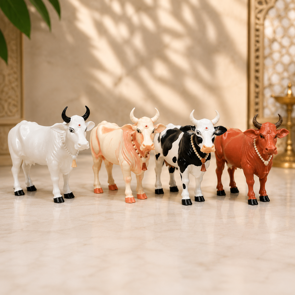 Sacred Cow Idol – 3D Printed Spiritual Decor