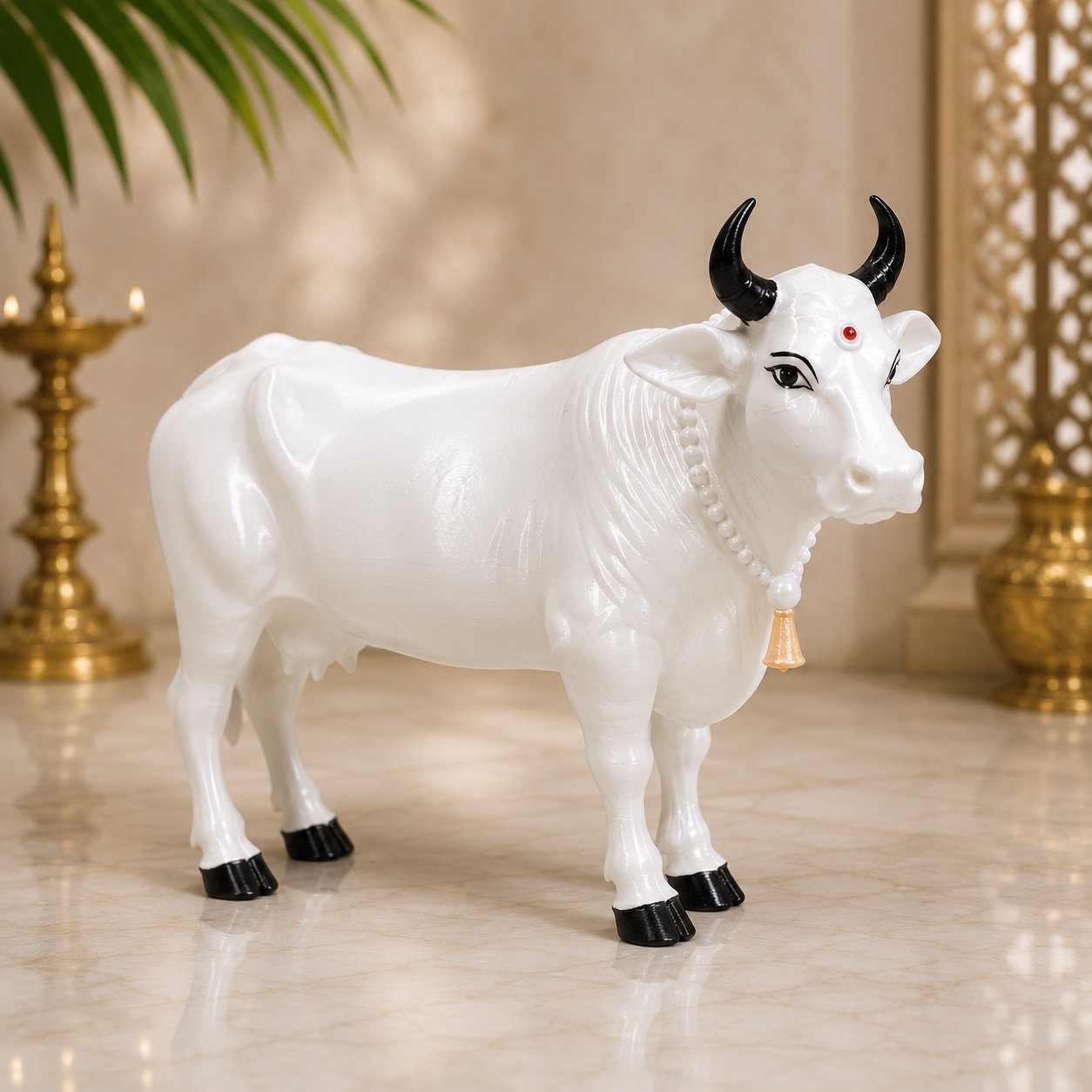 Sacred Cow Idol – 3D Printed Spiritual Decor