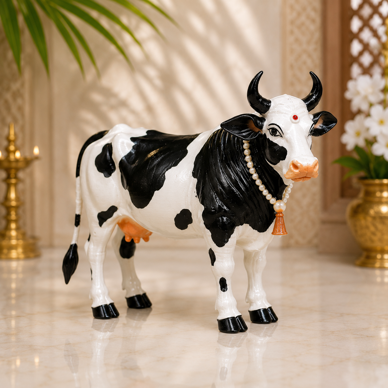 Sacred Cow Idol – 3D Printed Spiritual Decor