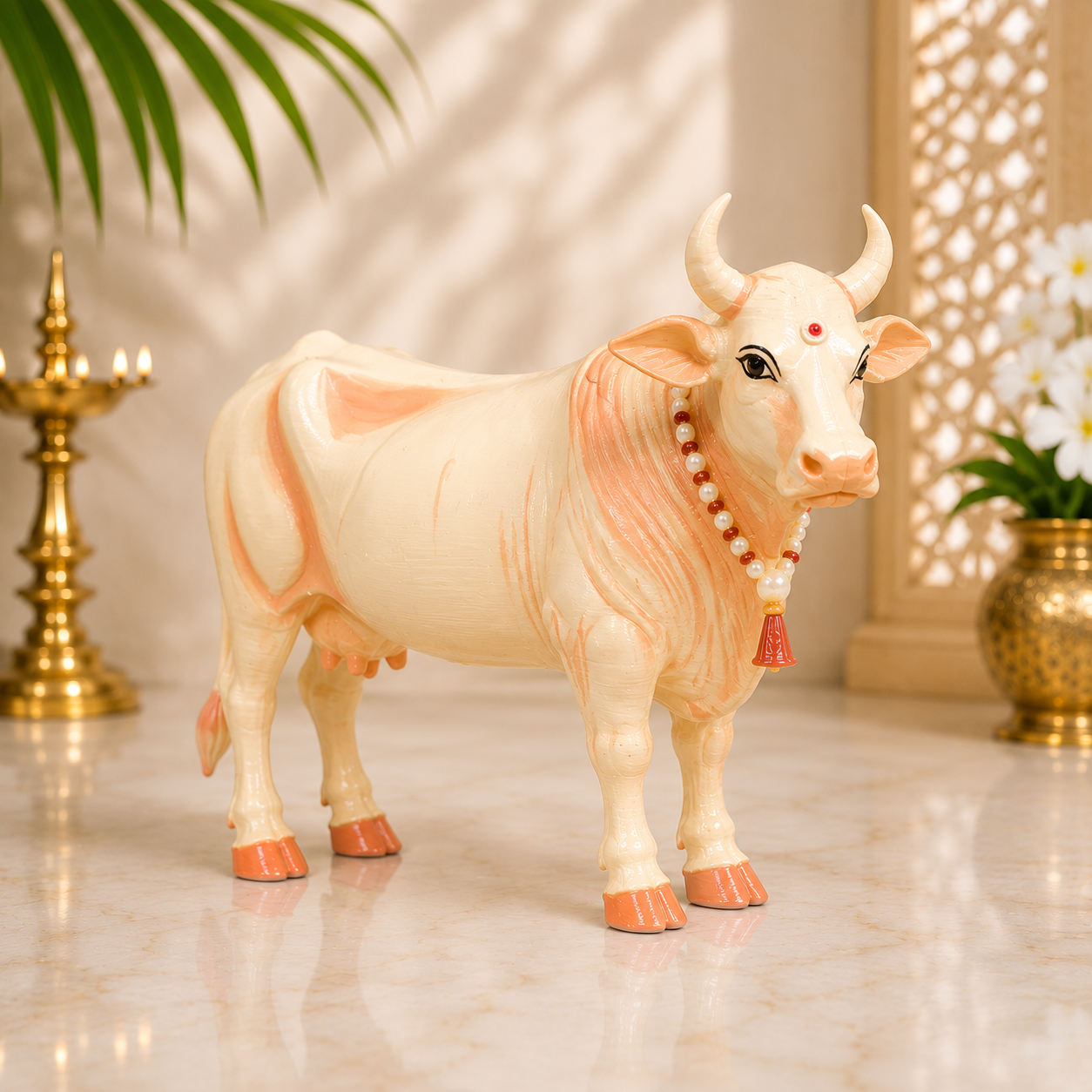 Sacred Cow Idol – 3D Printed Spiritual Decor