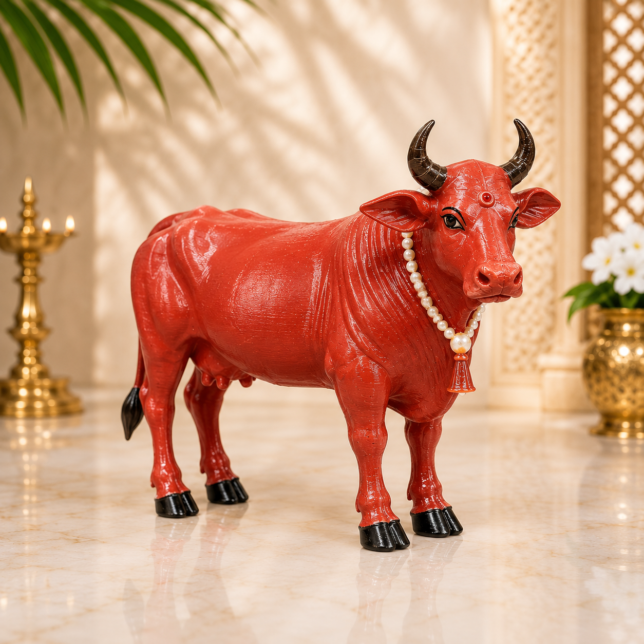 Sacred Cow Idol – 3D Printed Spiritual Decor