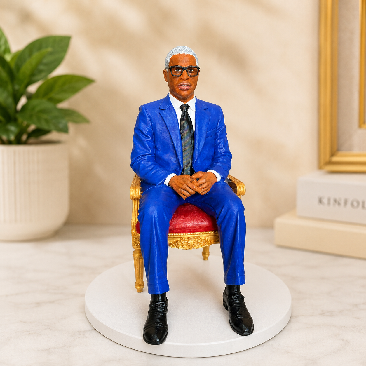 Custom Personalized Full Body Statue – 3D Printed Portrait Sculpture